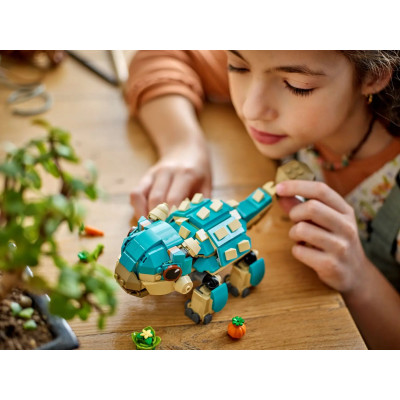 LEGO Конструктор Jurassic World Малюк Бампі: Анкілозавр