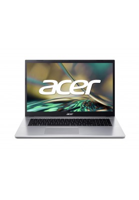 Acer Ноутбук Aspire 3 A317-54 17.3" FHD IPS, Intel i7-1255U, 16GB, F1TB, UMA, Lin, сріблястий