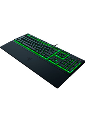 Razer Клавіатура мембранна Ornata V3 X 104key, USB-A, EN/UK, RGB, чорний