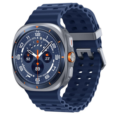 Samsung Смарт-годинник Galaxy Watch Ultra (2025) 47мм e-SIM (L705) 1.5", 480x480, sAMOLED, BT 5.3, NFC, 2/64ГБ, синій титановий
