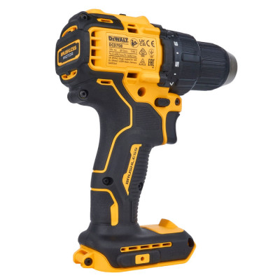 DeWALT Дриль-шурупокрут DeWalt XR Li-Ion 18В акб 1х2А·рік 65Нм 450-1650об/хв патрон 13мм кейс 1.1кг DeWALT Дриль-шурупокрут DeWalt XR Li-Ion 18В акб 1х2А·рік 65Нм 450-1650об/хв патрон 13мм кейс 1.1кг