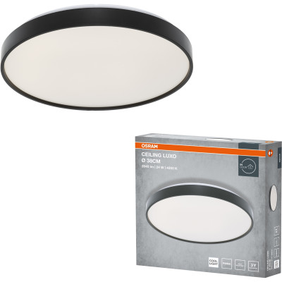Osram Світильник накладний CEILING LUXO 24Вт 4000К чорний