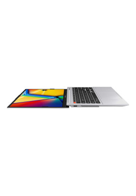 ASUS Ноутбук Vivobook S 15 K5504VA-MA383 15.6" 2.8K OLED, Intel i7-13700H, 16GB, F1TB, UMA, NoOS, Сріблястий