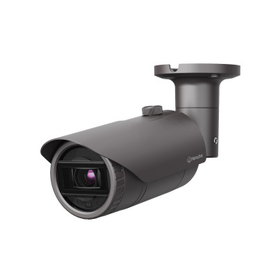 Samsung Hanwha Techwin Камера IP QNO-7080R, 4MP, Bullet, 3.2-10mm, f/1.6-2.9, IR30m, DC 12V/PoE, IP66, IK10