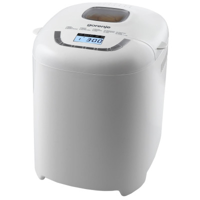 Gorenje Хлібопічка BM910WII/15 програм/550 Вт/дисплей/хліб 750-900 г/ білий