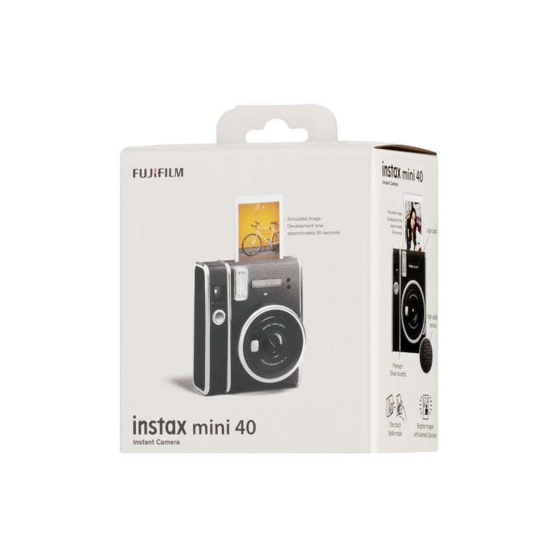 Fujifilm Фотокамера миттєвого друку MINI 40 BLACK