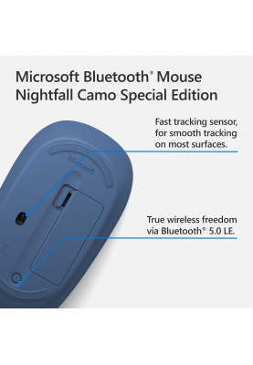 Microsoft Миша Camo SE Bluetooth Blue Camo