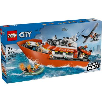 LEGO Конструктор LEGO City Рятувальний катер і гелікоптер берегової охорони