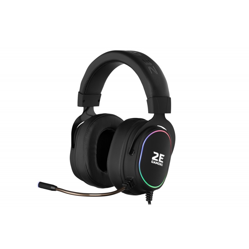 2E Gaming Гарнітура ігрова HG350 RGB USB 7.1 Black