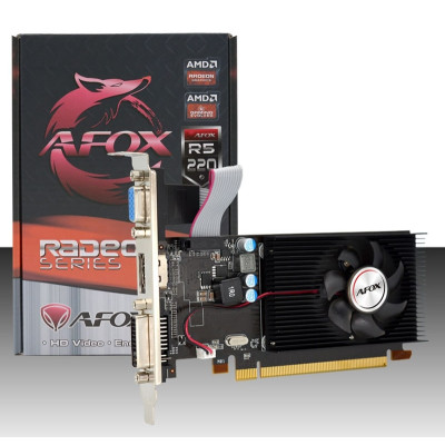 AFOX Відеокарта Radeon R5 220 1GB GDDR3