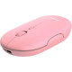 Trust Миша Puck Rechargeable Ultra-Thin BT WL Silent Pink