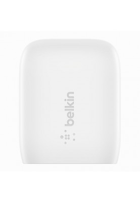 Belkin Зарядне пристрій мережевий 20Вт USB-C PD PPS, білий