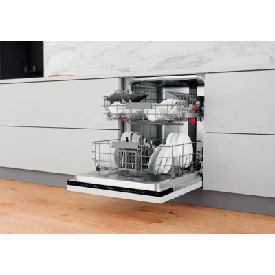 Whirlpool Посудомийна машина вбудовувана, 14компл., A+++, 60см, дисплей, інвертор, білий