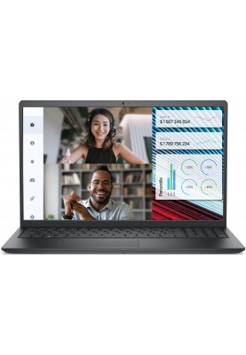 Dell Ноутбук Vostro 3520 15.6" FHD AG, Intel i5-1235U, 16GB, F512GB, UMA, Win11P, чорний