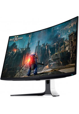 Dell Монітор 31.6" AW3225QF 2xHDMI, DP, USB, QD-OLED, 3840x2160, 240Hz, 0.03ms, DCI-P3 99%, CURVED, G-SYNC, FreeSync, Pivot, HDR TrueBlack 4