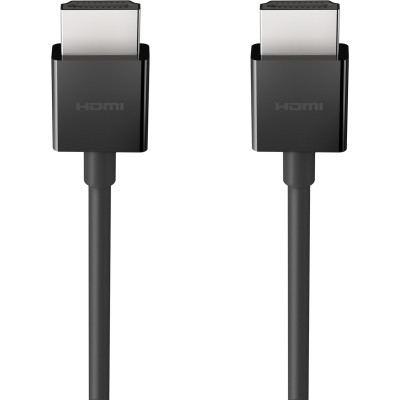 Belkin Кабель HDMI (M/M) 2м, 2.1, High Speed Ethernet, чорний Belkin Кабель HDMI (M/M) 2м, 2.1, High Speed Ethernet, чорний