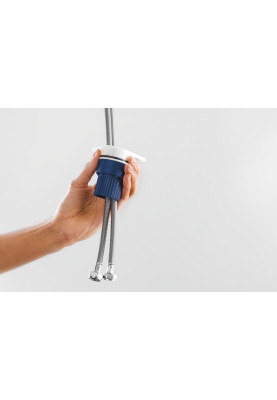 Grohe Змішувач для кухні QuickFix Start Flow, довж.виливу - 215мм, поворотний/витяжний, 1важіль, хром