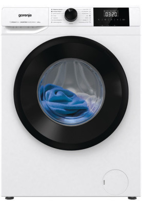 Gorenje Пральна машина фронтальна, 6кг, 1200, A+++, 43.5см, дисплей, пар, інвертор, білий