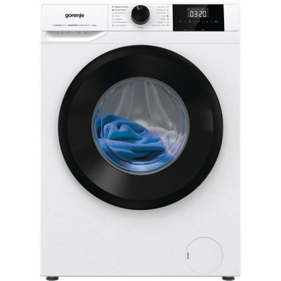 Gorenje Пральна машина фронтальна, 6кг, 1200, A+++, 43.5см, дисплей, пар, інвертор, білий