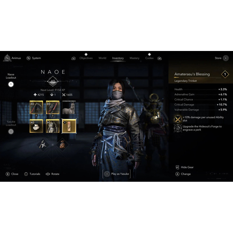 Games Software Гра консольна PS5 Assassin's Creed Shadows, BD диск