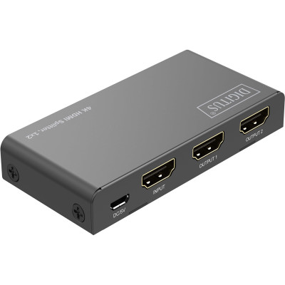 Digitus Відеосплітер HDMI (INx1 – OUTx2), 4K