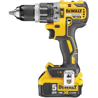 DeWALT Набір із двох акумуляторних інструментів DeWALT 18В дриль-шурупокрут DCD796 шліфмашина кутова DCG405 акб 2х5А·год ЗП TSTAK 4.2кг