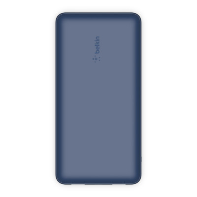 Belkin Портативний зарядний пристрій 20000mAh, 15W Dual USB-A, USB-C, blue