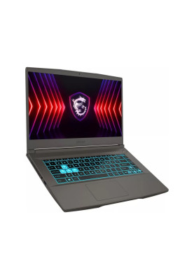 MSI Ноутбук Thin 15 B13UC 15.6 FHD, Intel i7-13620H, 16GB, F1TB, NVD3050-4, DOS, чорний