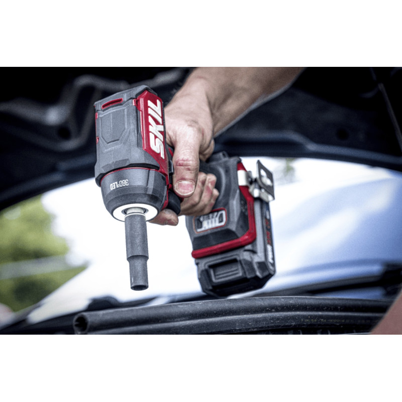 Skil Гайковерт ударний 3265 CA Compact безщітковий 20В 1х5А·год до 2850об·хв 250Нм 0.9кг