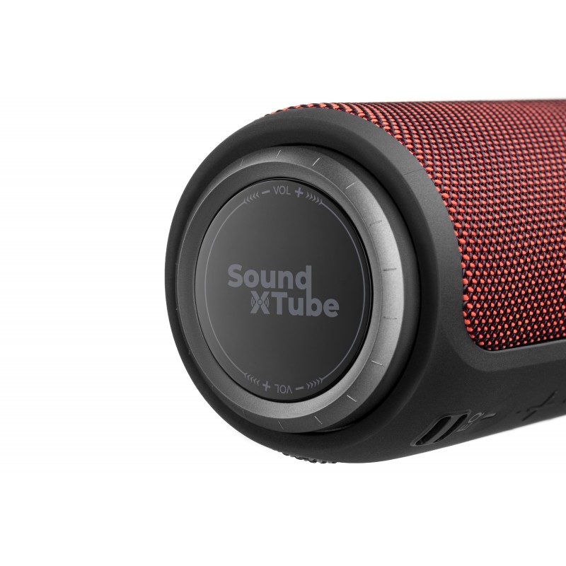 2E Акустична система SoundXTube TWS, MP3, Wireless, Waterproof Red