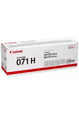 Canon Картридж 071H MF272/MF275/LBP122 Black (2500 стор.)