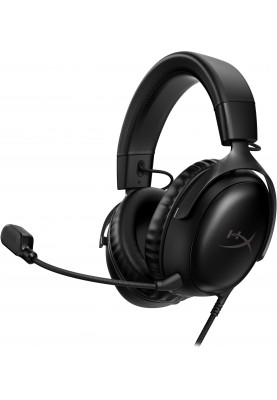 HyperX Гарнiтура Cloud III 3.5mm/USB-A/USB-C Black