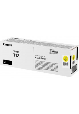 Canon Картридж T12 i-SENSYS XC1333 Series (5400 стор.) Yellow