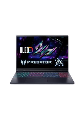 Acer Ноутбук Acer Predator Helios Neo 16 PHN16S-71 16" OLED, Intel U9-275HX, 32GB, F1TB, NVD5070Ti-12, Win11P
