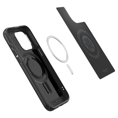 Spigen Чохол для Apple iPhone 15 Pro Mag Armor MagFit, Matte Black
