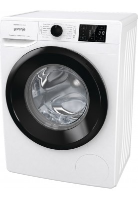 Gorenje Пральна машина фронтальна, 8кг, 1400, A+++, 46,5см, дисплей, пара, інвертор, білий