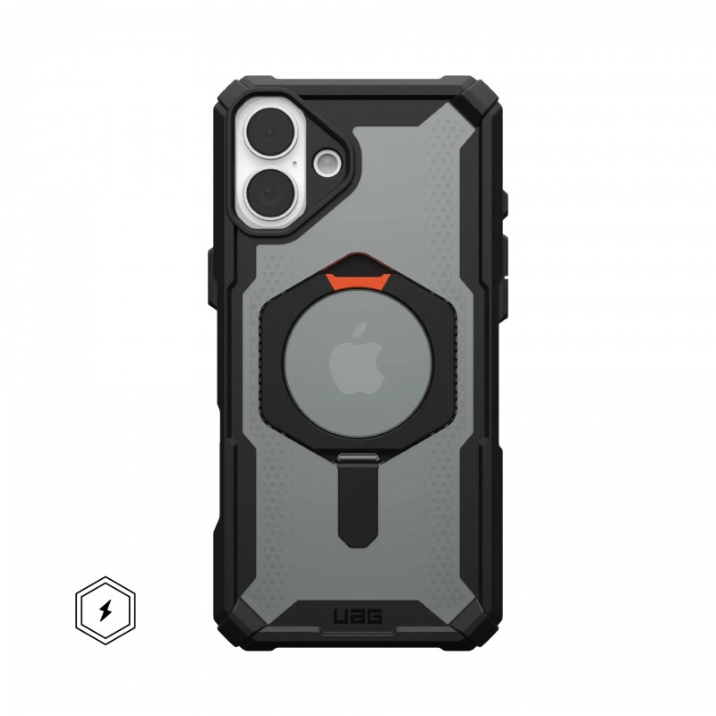 UAG Чохол для iPhone 16 Plus, Plasma XTE MagSafe, Black/Orange