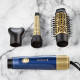 Remington Фен-щітка Sapphire Luxe, 1000Вт, 2 режими, іоніз-я, хол. обдув, кераміка, сапфіровий
