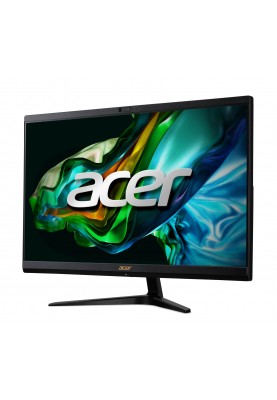 Acer Комп'ютер персональний моноблок Aspire C24-1800 23.8" FHD, Intel i3-1305U, 16GB, F512GB, UMA, WiFi, кл м, без ОС, чорний