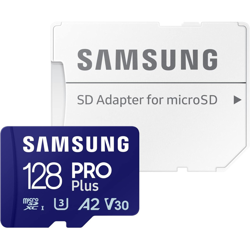 Samsung Карта пам'яті microSDXC 128GB C10 UHS-I R180MB/s PRO Plus