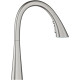 Grohe Змішувач для кухні Scala, довж.виливу - 231мм, поворотний/витяжний, 1важіль, супер сталь