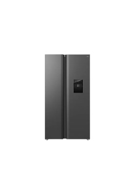 TCL Холодильник SBS, 177х92х63см, 2 дв., Х- 322л, М- 181л, A++, NF, диспенсер, нерж