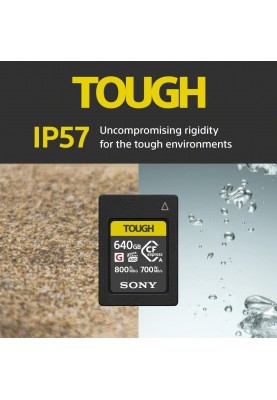 Sony Карта пам'яті CFexpress Type A 640GB R800/W700 Tough