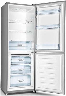 Gorenje Холодильник з нижн. мороз. камерою 161х55х56см, 2 двері, 160(78)л, А+, механіч. упр. , Зона св-ті, сірий