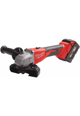 Milwaukee Шліфмашина кутова аккумуляторна M18 BLSAG125X-402X 125мм 18В 2x4А·рік ЗП М12-18С 11000об·хв 2.4кг кейс