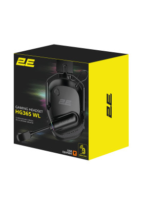 2E Gaming Гарнітура ігрова HG365, BT/WL, чорний
