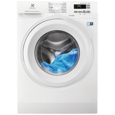 Electrolux Пральна машина фронтальна, 8кг, 1200, A+++, 58см, дисплей, інвертор, білий