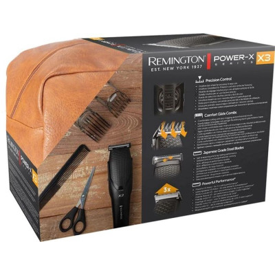 Remington Машинка для стрижки Power X3 Hair Clipper HC3000GP