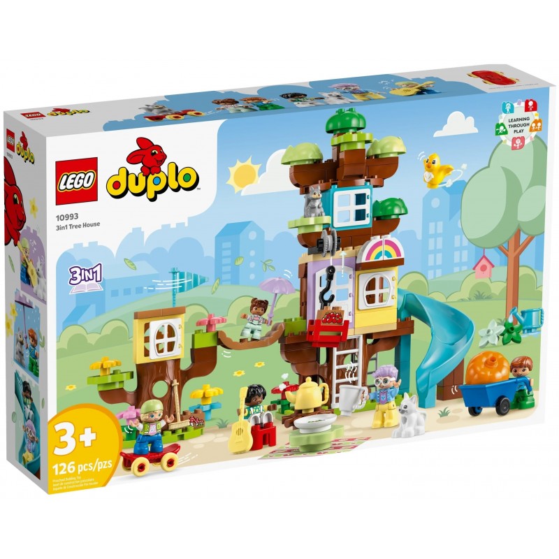 LEGO Конструктор DUPLO Будиночок на дереві 3 в 1