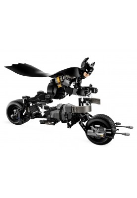 LEGO Конструктор Batman Фігурка Бетмена для складання і бетцикл